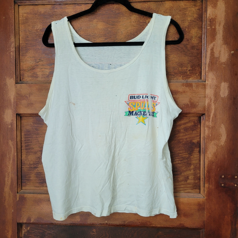 Bud Light Spuds Mackenzie Yacht Club Tank Top